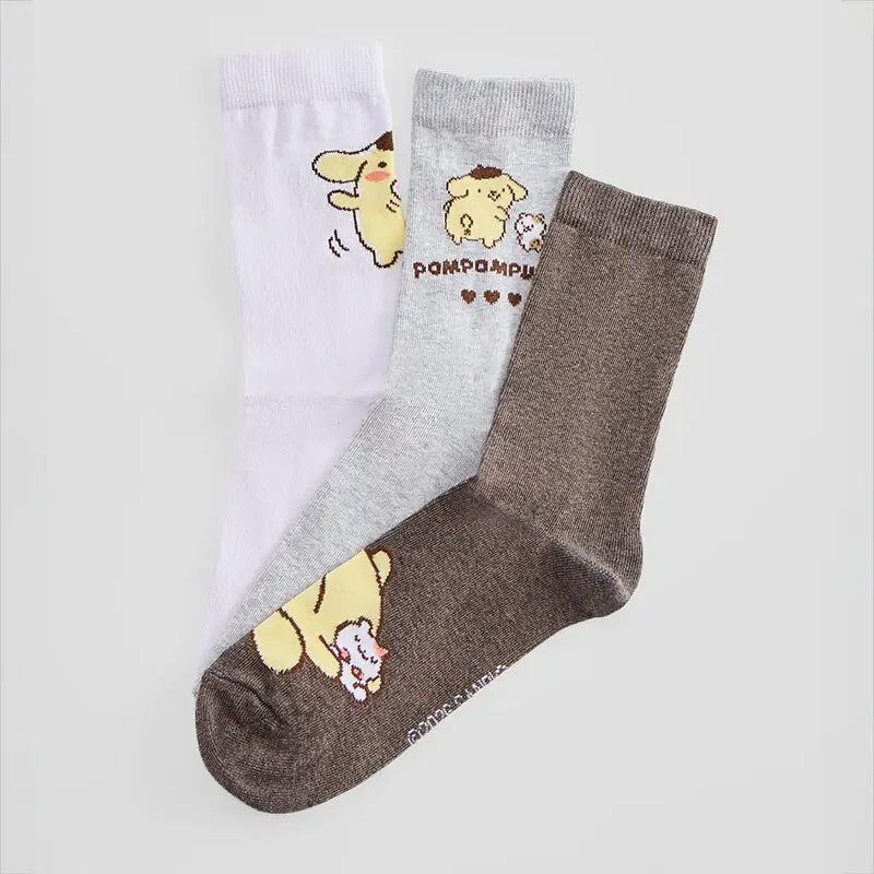 Calzini lunghi confezione da 3 Pompompurin