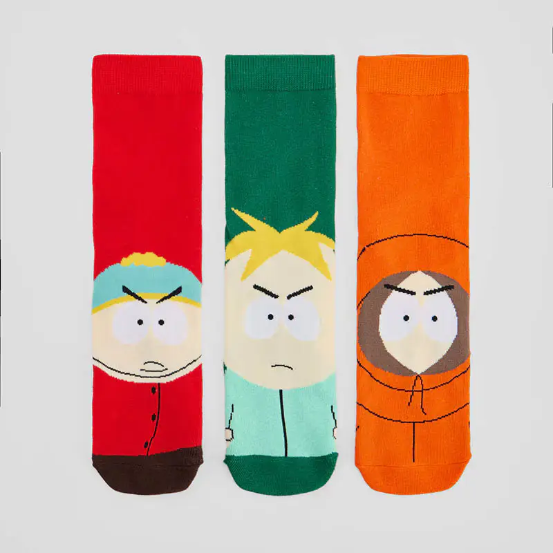 Calzini lunghi confezione da 3 South Park