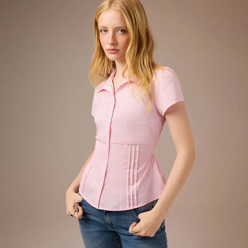 Camicia a maniche corte