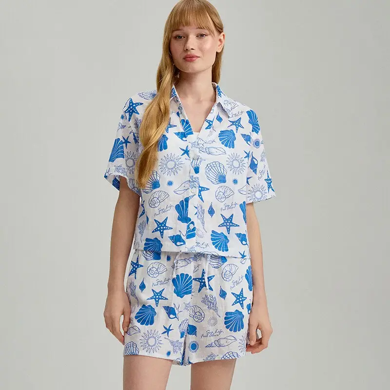 Camicia a maniche corte