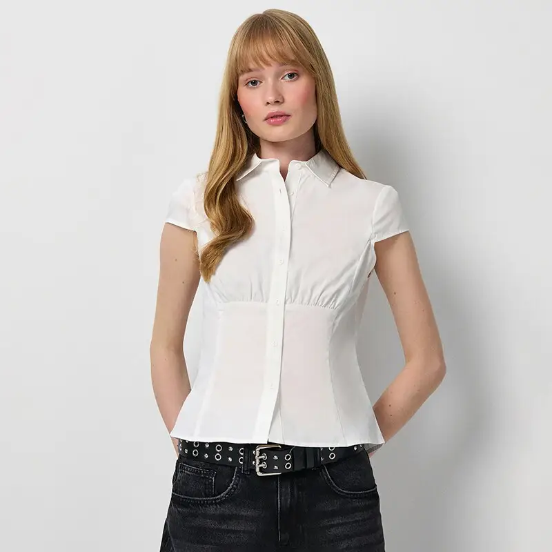 Camicia a maniche corte