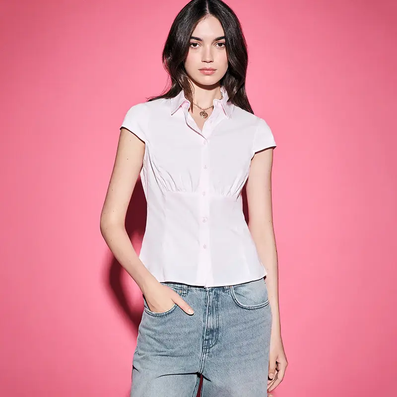 Camicia a maniche corte