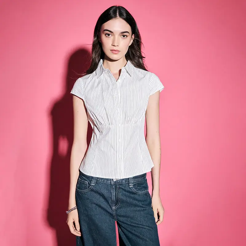 Camicia a maniche corte