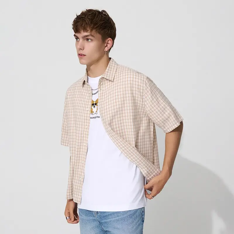 Camicia a maniche corte