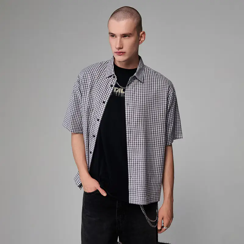 Camicia a maniche corte