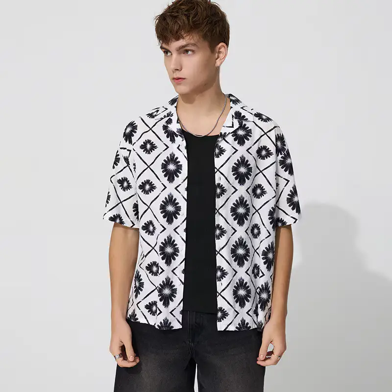 Camicia a maniche corte