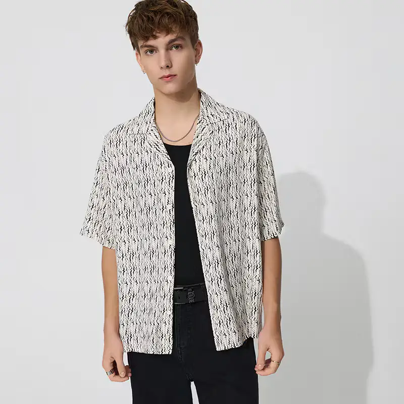 Camicia a maniche corte