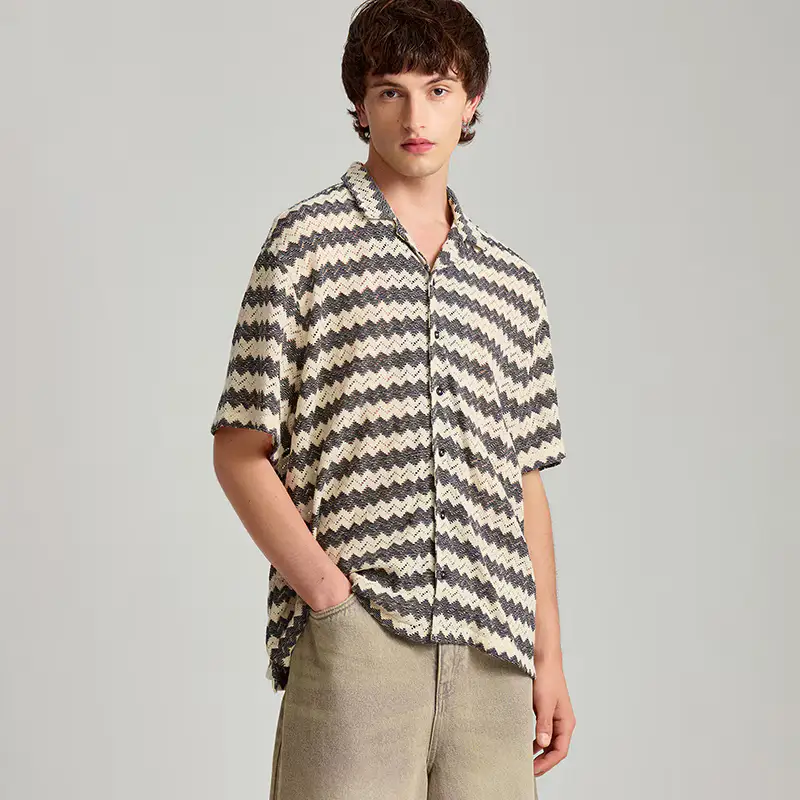 Camicia a maniche corte