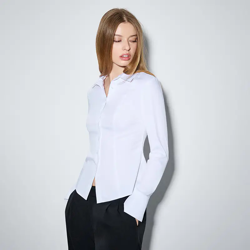 Camicia a maniche lunghe