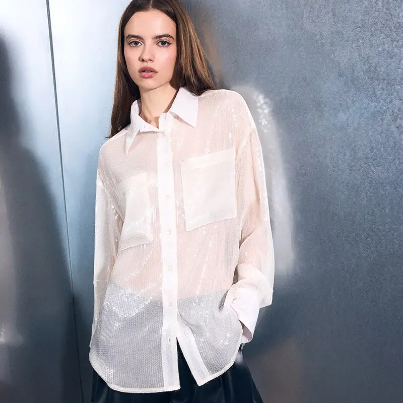 Camicia a maniche lunghe