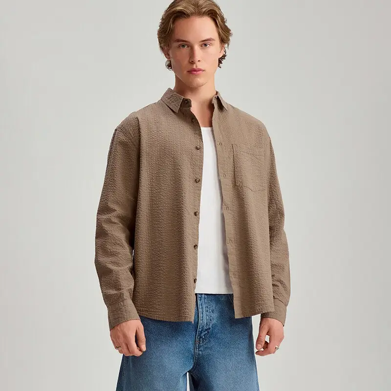 Camicia a maniche lunghe