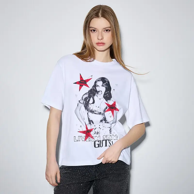 Camicia con stampa Olivia Rodrigo