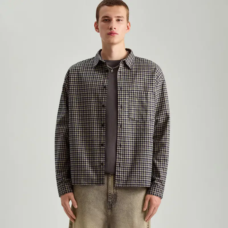 Camicia di flanella a quadri