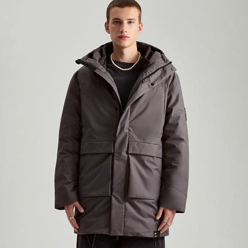 Cappotto con cappuccio