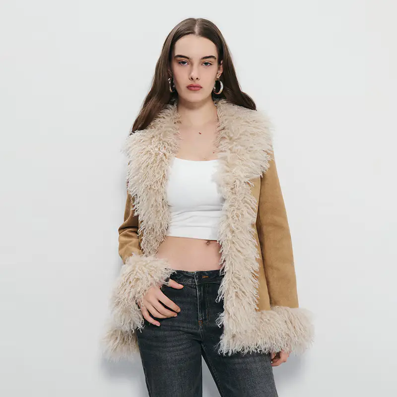 Cappotto in finta pelle