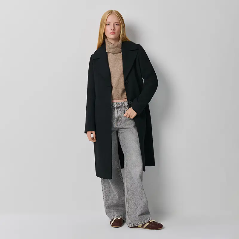 Cappotto in misto lana