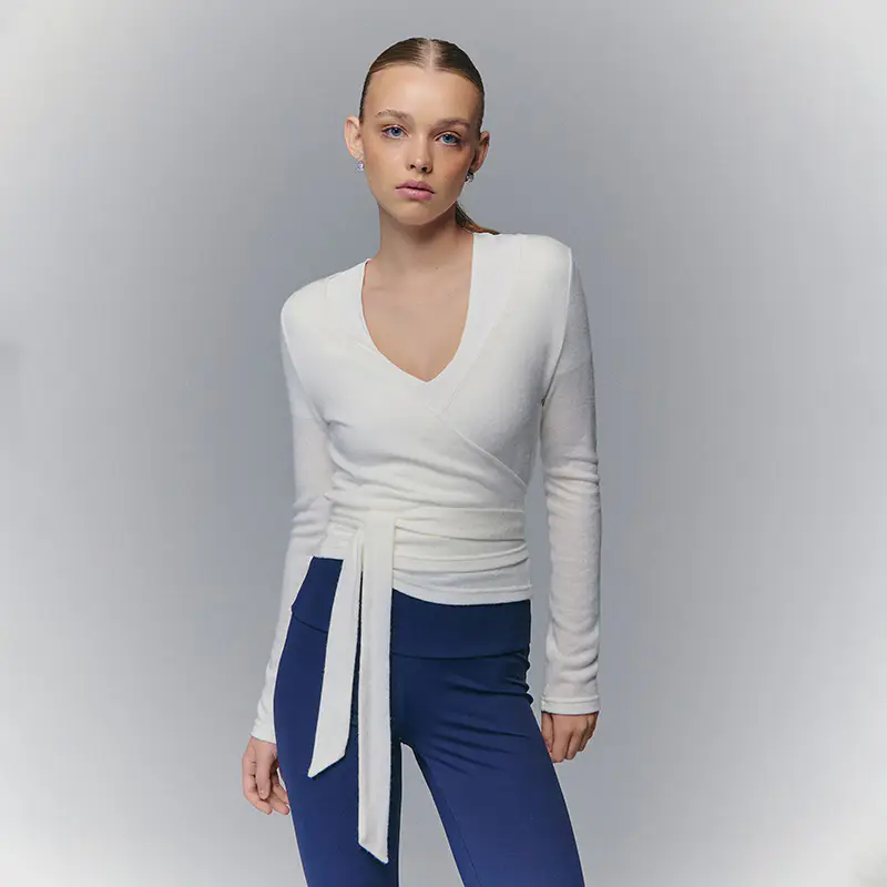 Cardigan allacciabile