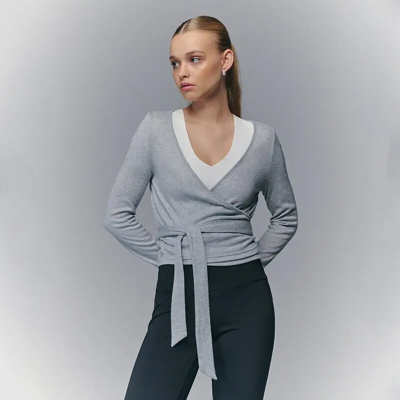 Cardigan allacciabile