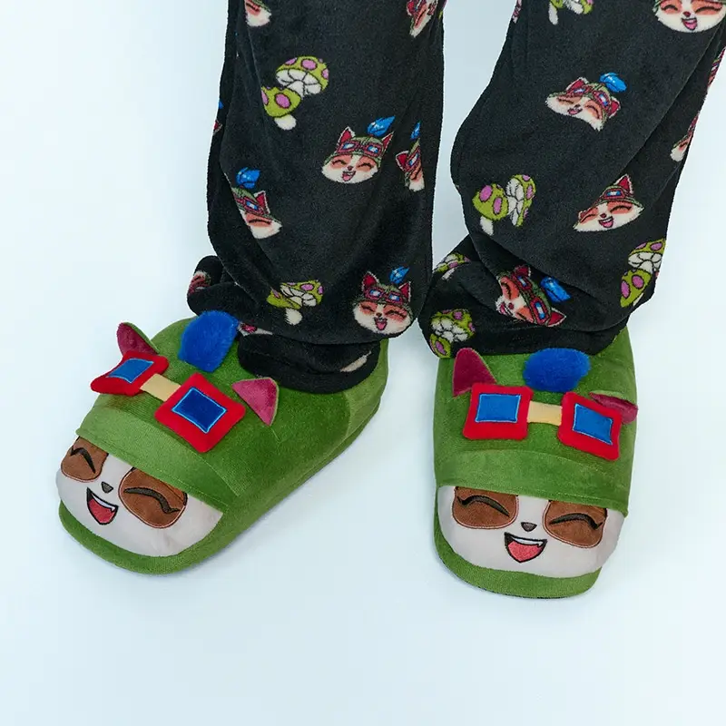 Ciabatte con pelliccia Teemo League of Legends