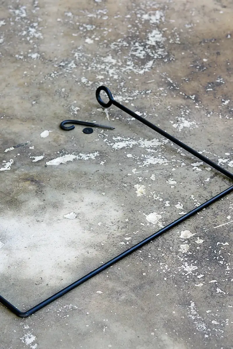 appendiabiti sospeso 2C 100 x 75 cm colore nero miniatura 2