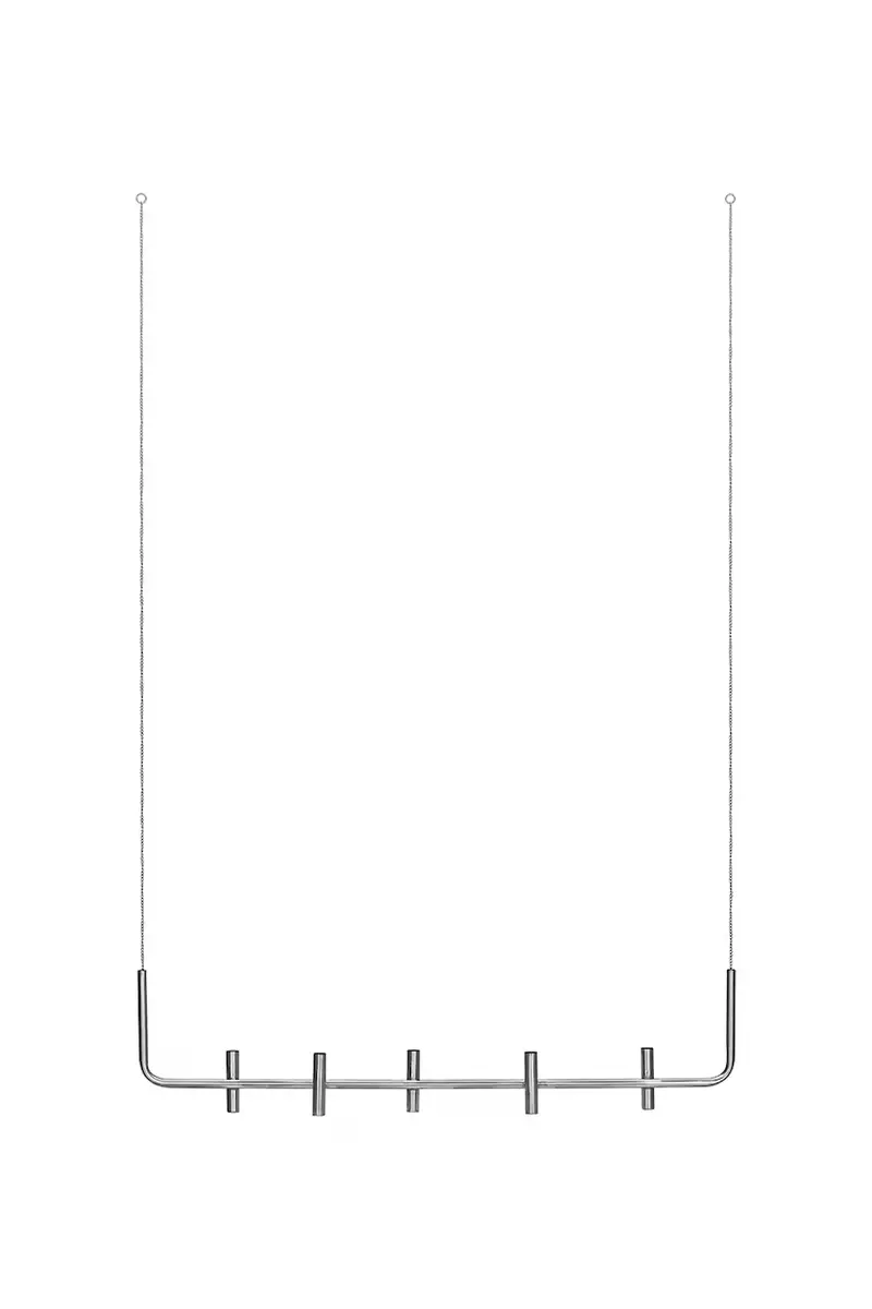 candelabro decorativo sospeso HDMaxi 102 x 26 cm colore grigio