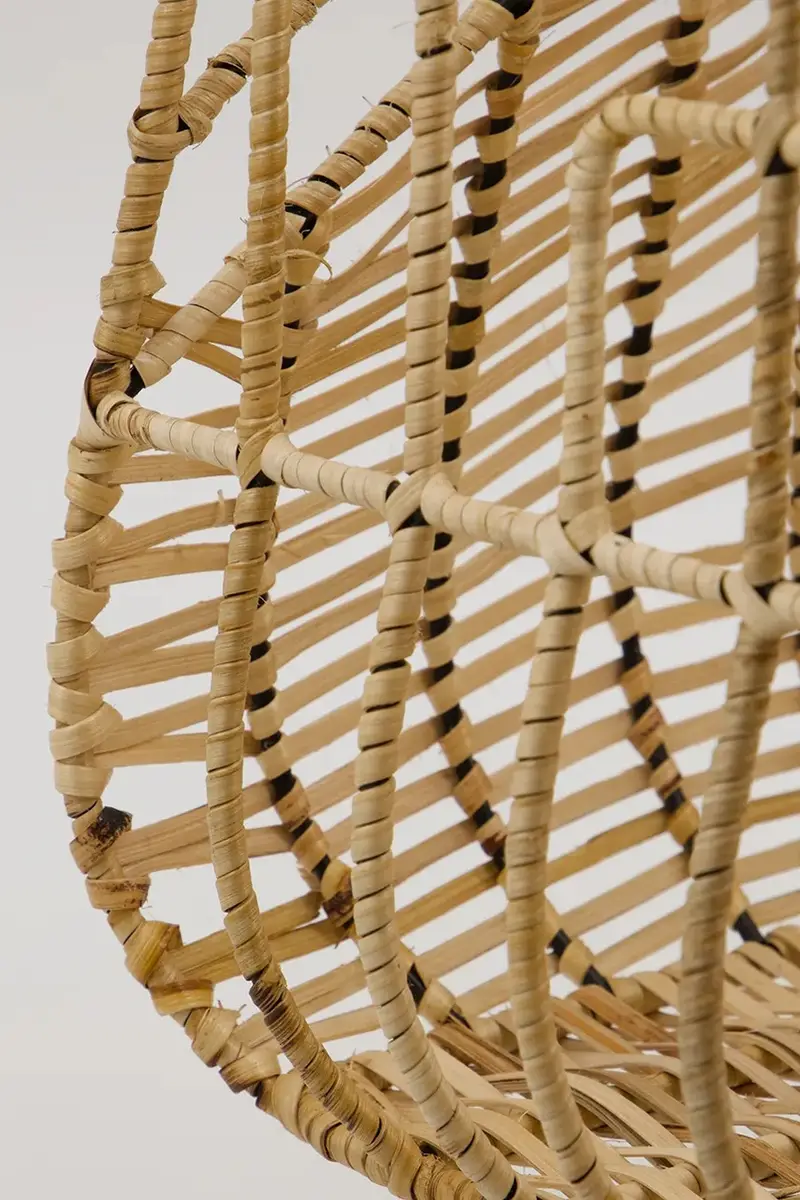 cestino portaoggetti 33 x 21 x 29 cm Beige miniatura 3