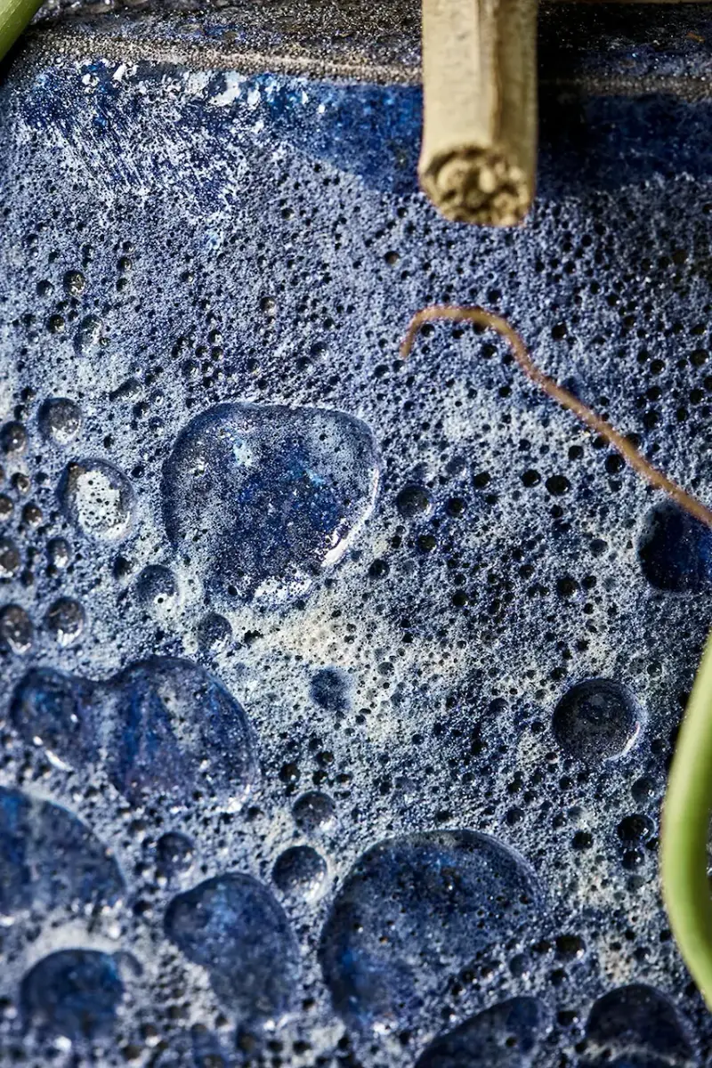 copertura vaso HDPavi 20, 5 cm colore blu miniatura 3