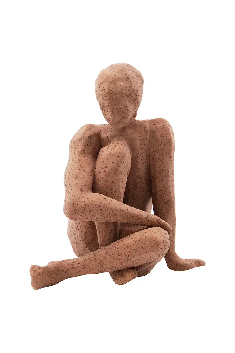 figurina decorativa HDWoman 21 x 20 cm Arancione