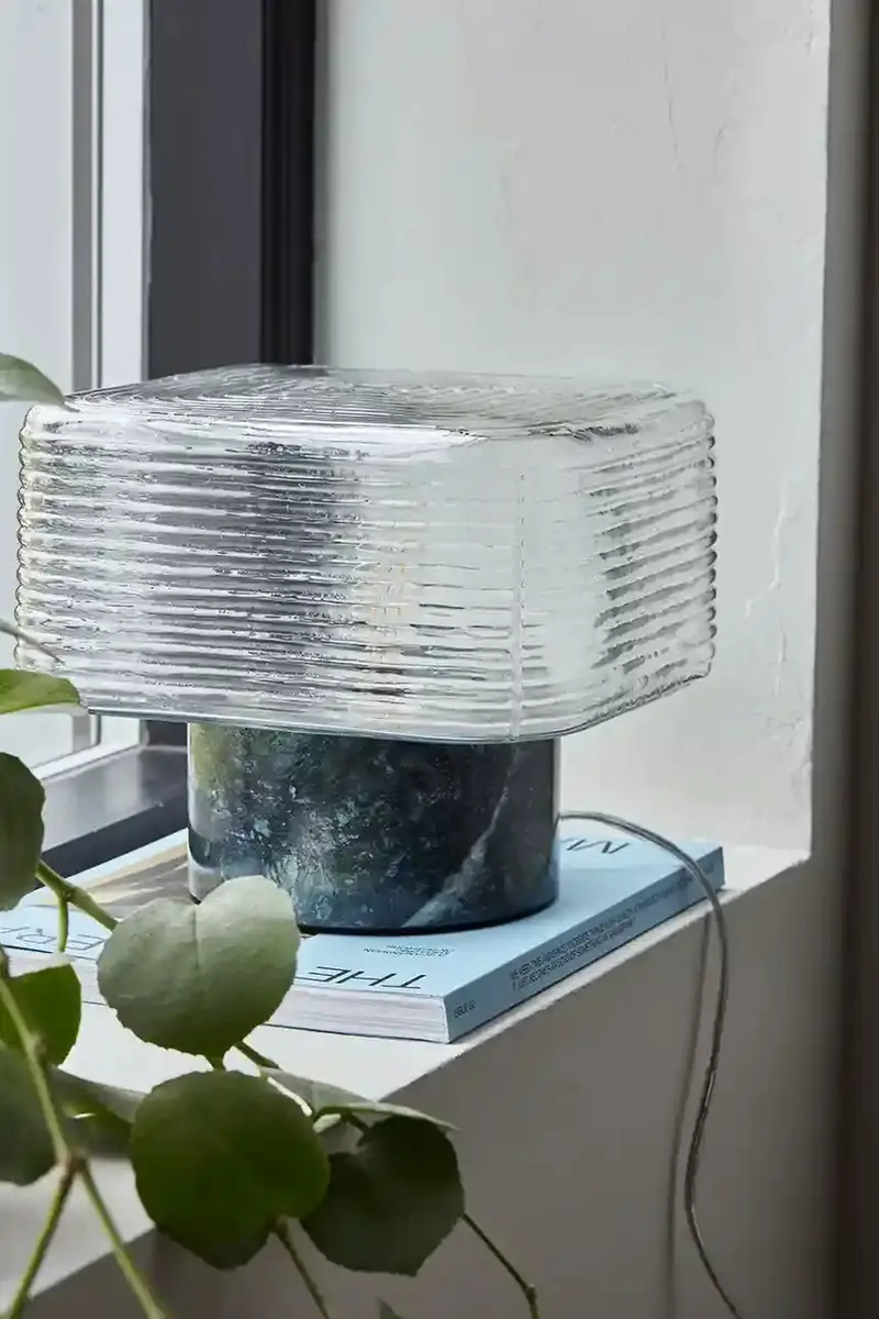 lampada da tavolo HDNeat 24 x 20, 5 cm colore verde miniatura 2