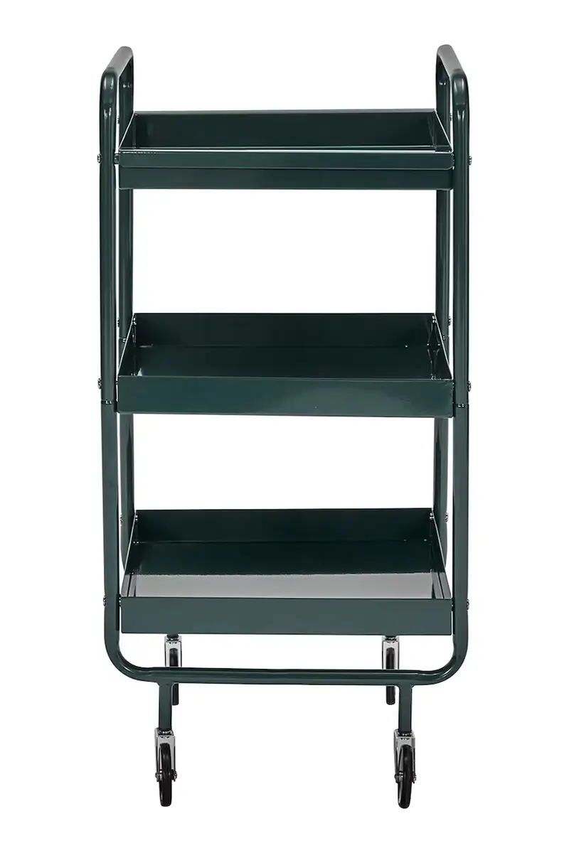 libreria su ruote 42 x 38 x 85 cm Verde