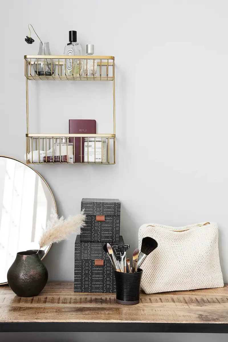 mensola da bagno HDBath 33 x 28 cm Giallo miniatura 4