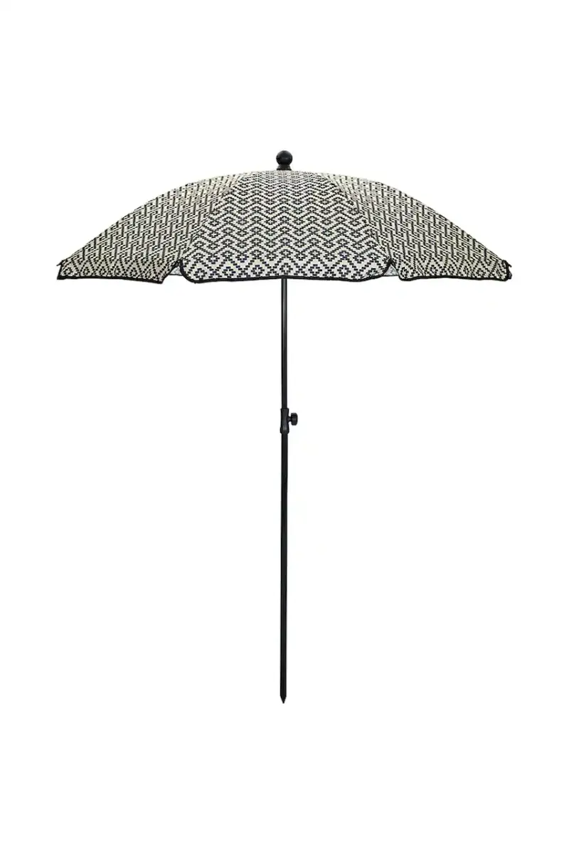 ombrellone da giardino HDBlock 185 cm colore nero