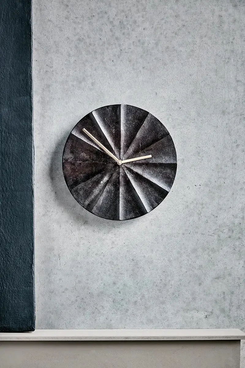 orologio da parete HDShow 30 cm colore nero miniatura 2