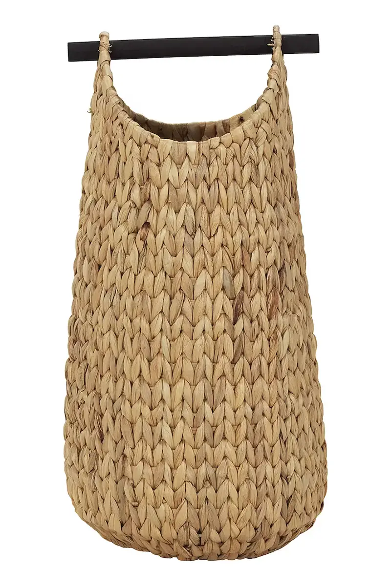 porta carta igienica con vassoio 50 x 19 cm colore marrone