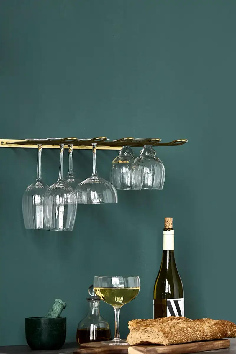 ripiano per bicchieri HDStilio 30 x 40 cm colore giallo miniatura 4