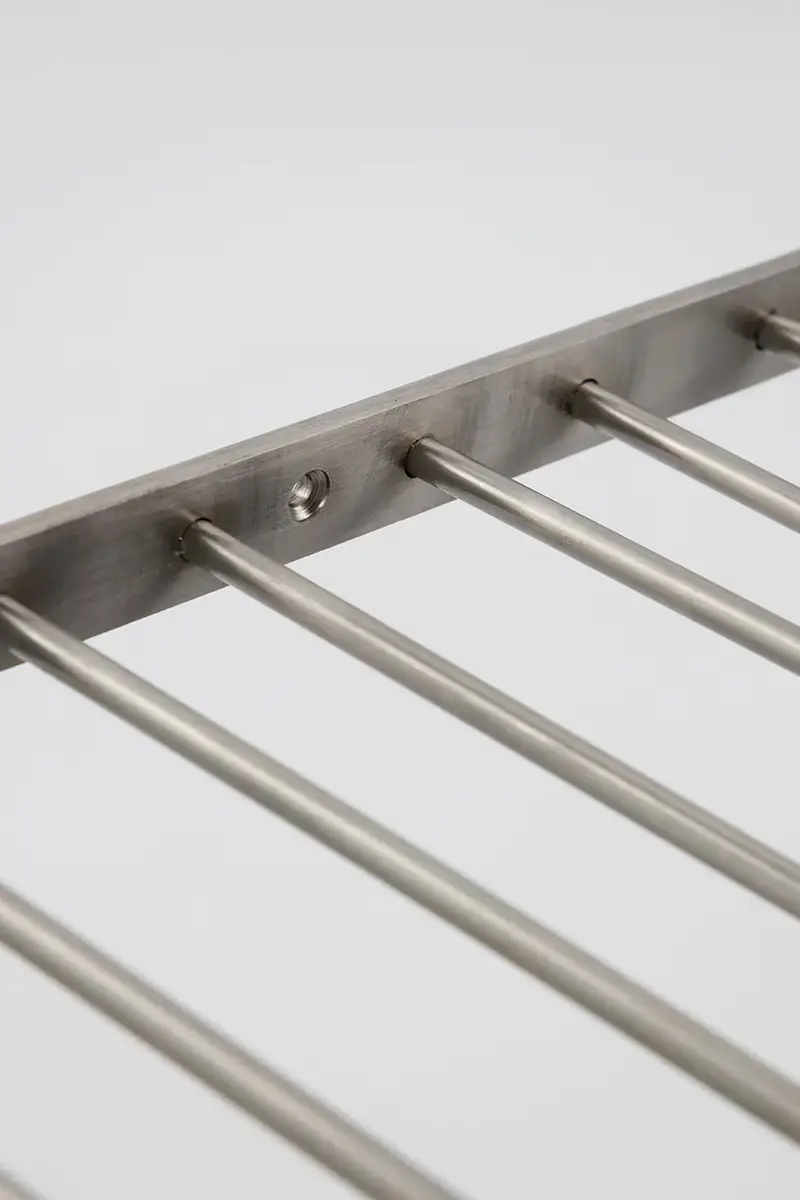 ripiano per bicchieri HDStilio 30 x 40 cm colore grigio miniatura 3