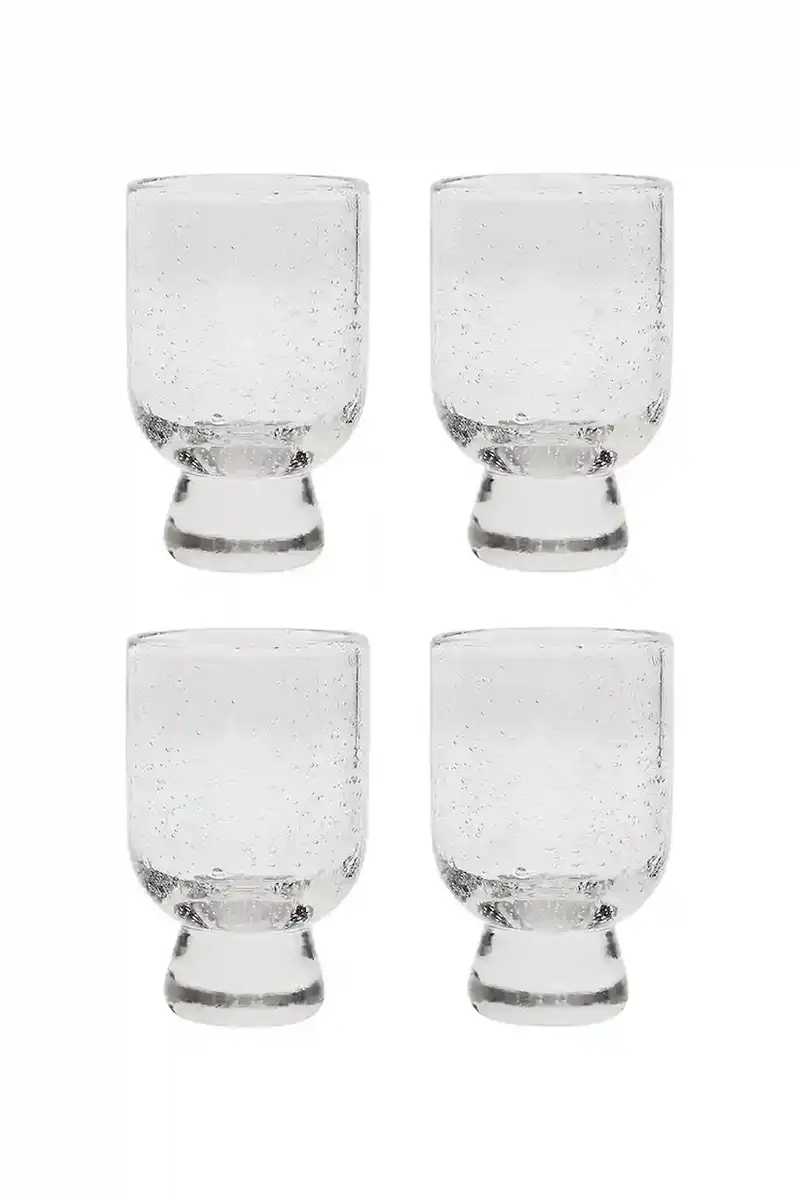 set bicchieri HDRich 230 ml pacco da 4 colore trasparente Transparente