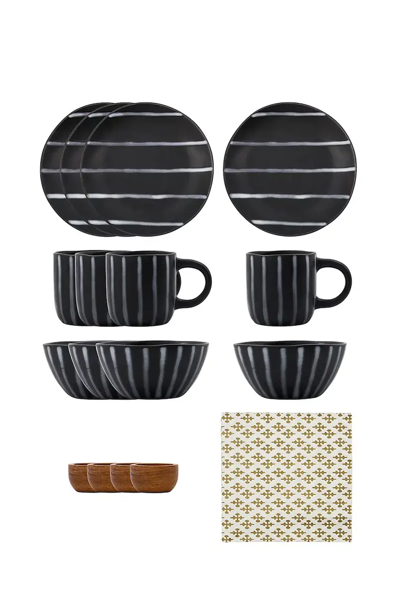 set da picnic per 4 persone Brunch HDLine 17-pack Multicolore