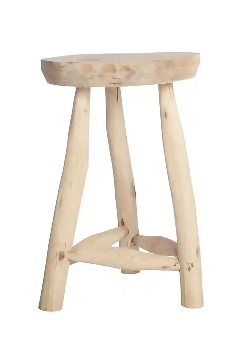 sgabello HDPure 48 x 31 cm colore beige