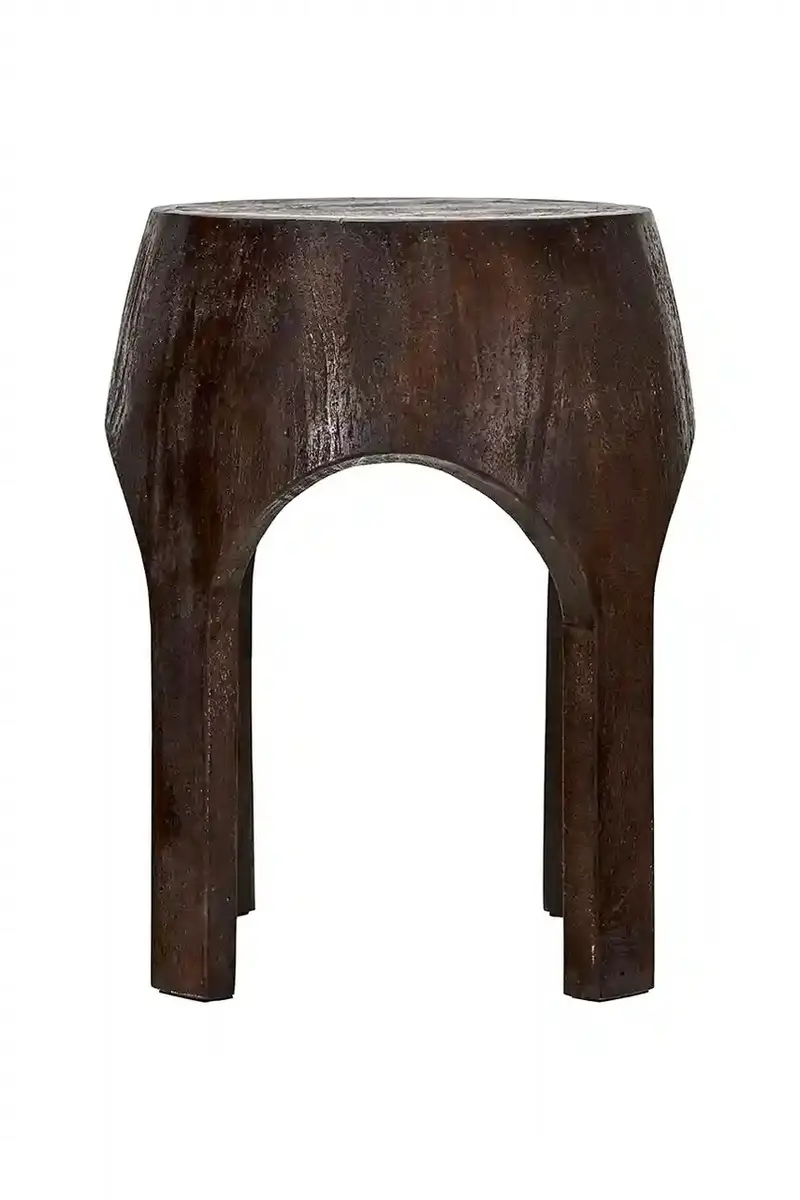 sgabello HDWoda 46 x 36 cm colore marrone miniatura 2