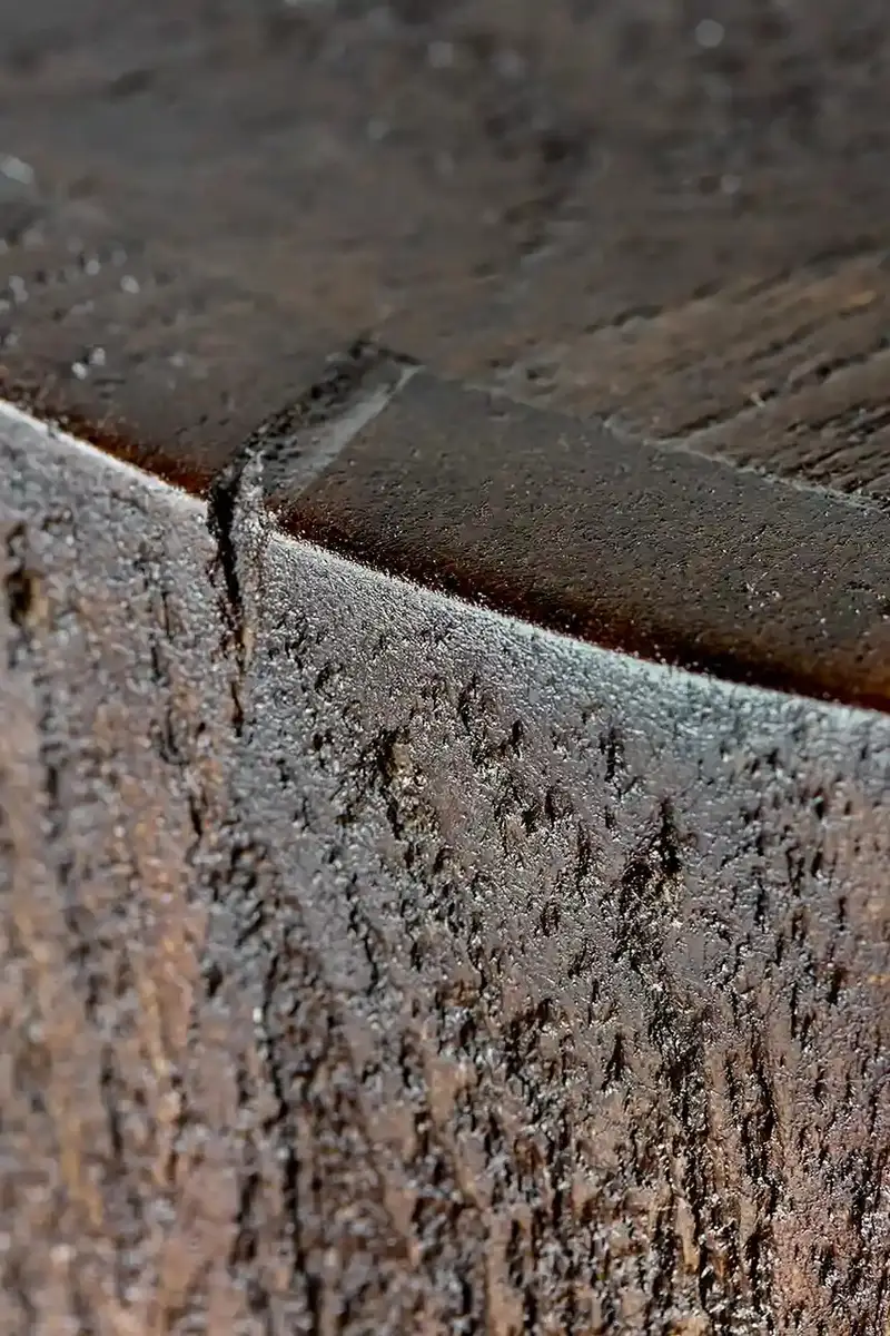 sgabello HDWoda 46 x 36 cm colore marrone miniatura 4