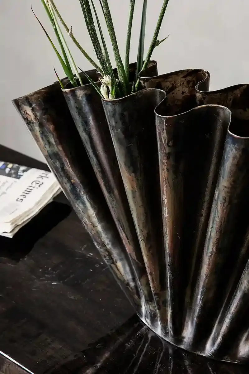 vaso decorativo HDFlood 53, 4 x 30 cm Marrone miniatura 4