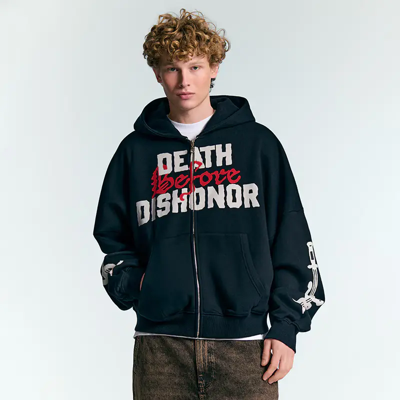 Felpa apribile con cappuccio 21 Savage