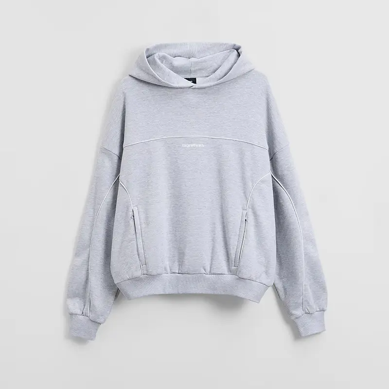 Felpa con cappuccio e stampa