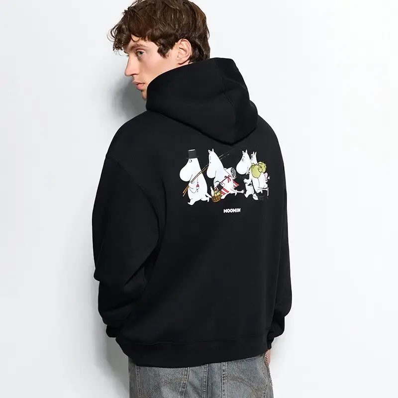 Felpa con stampa Moomin