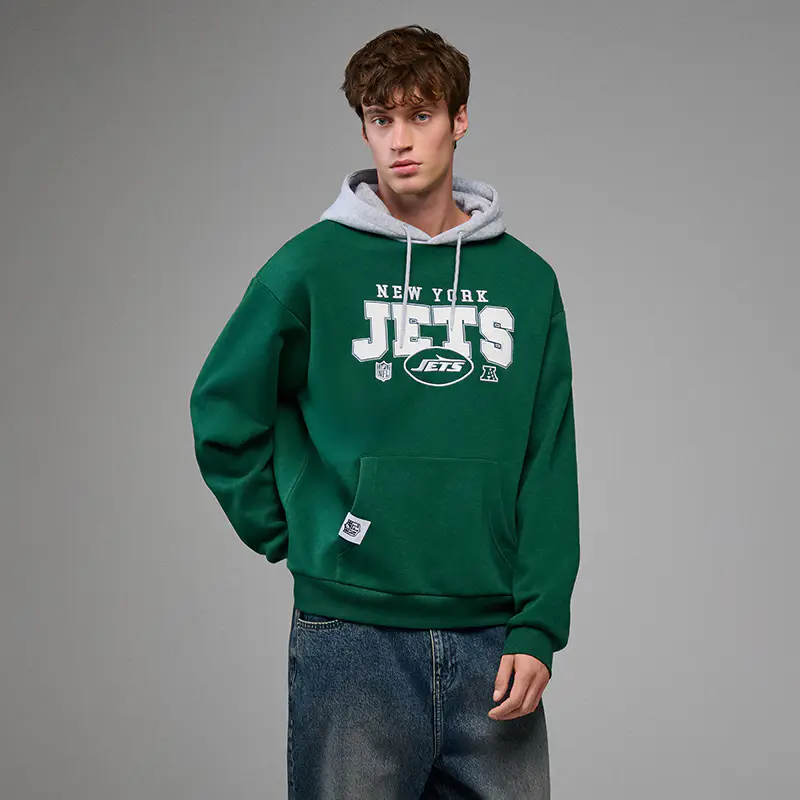 Felpa con stampa New York Jets
