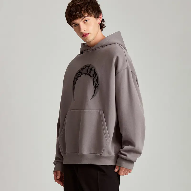 Felpa oversize con stampa