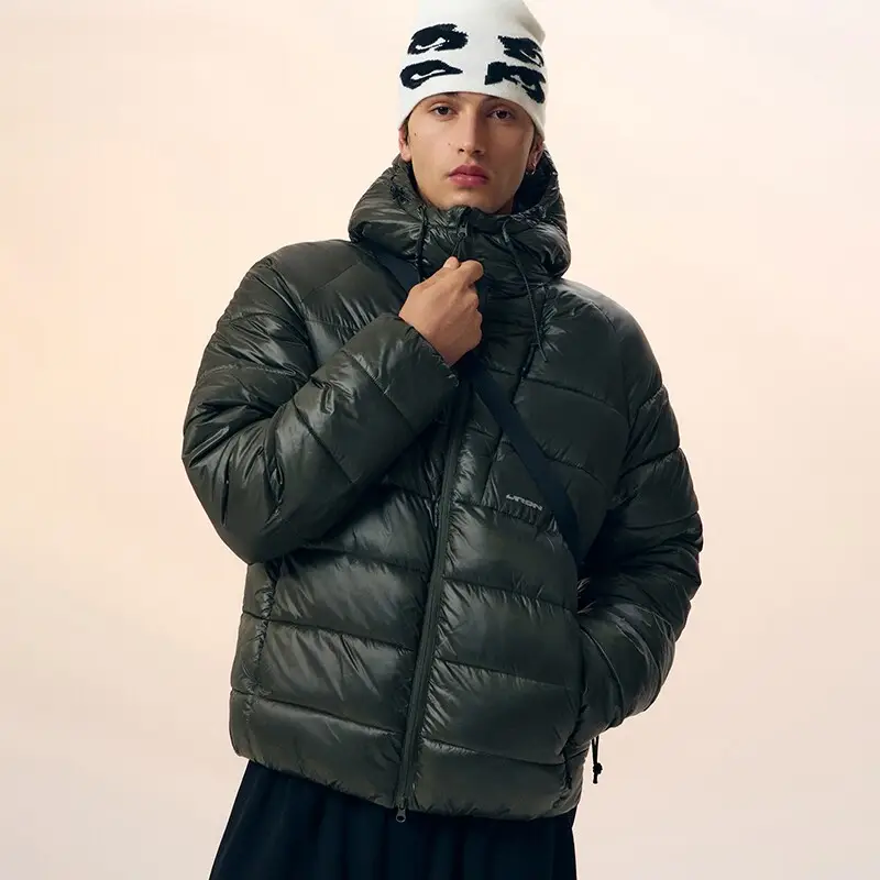 Giacca trapuntata con cappuccio