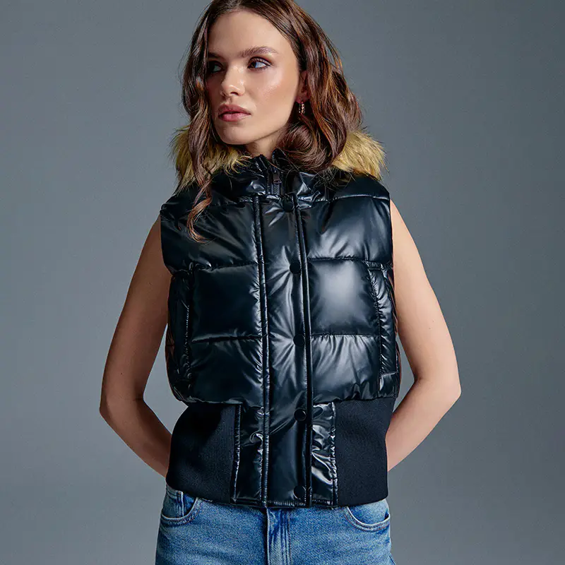 Gilet trapuntato