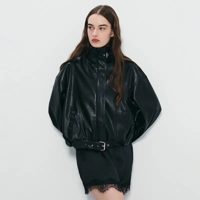 Giubbotto in finta pelle